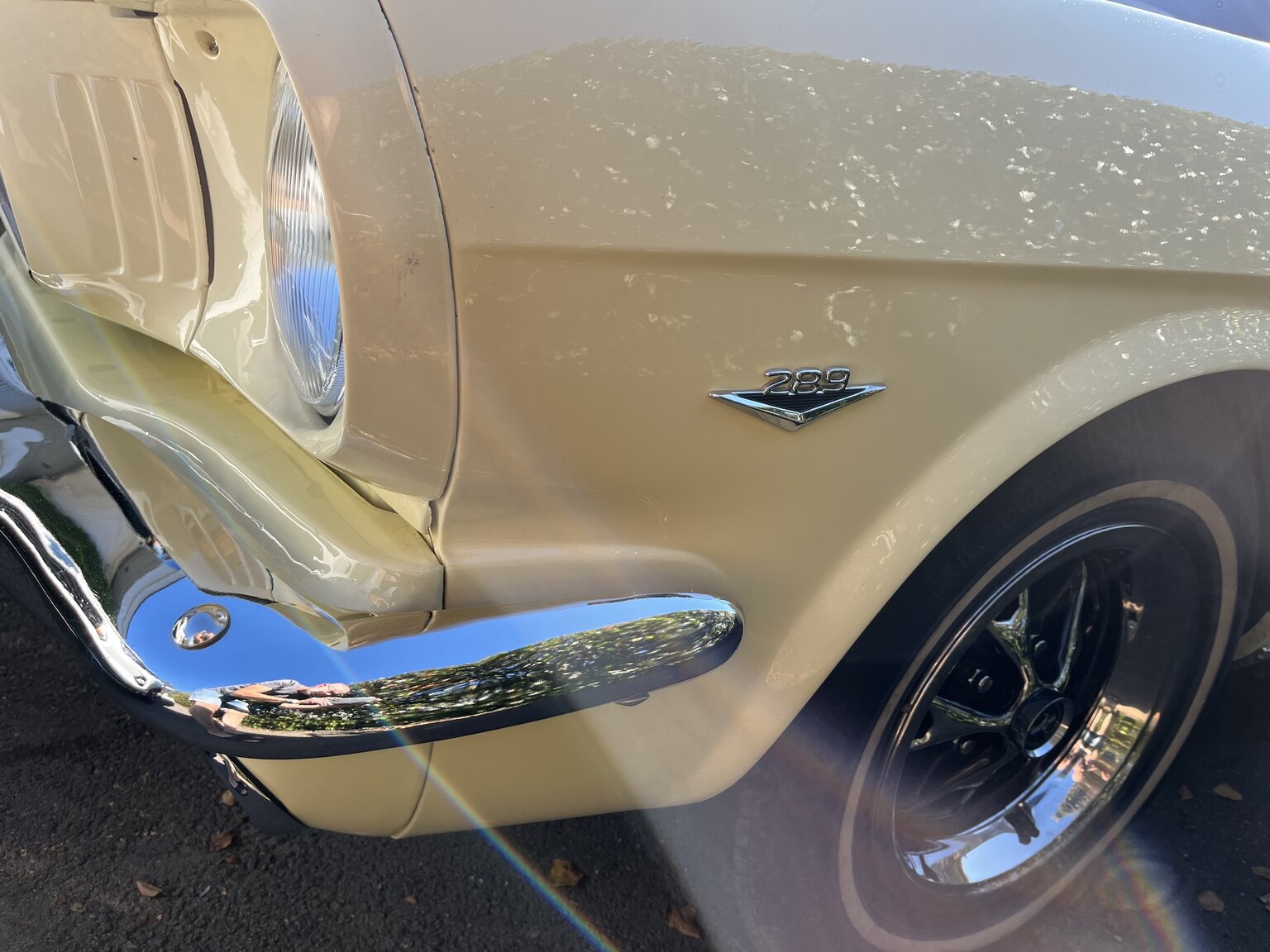 Exteriörbild på 1966 Ford Mustang Cabriolet 289cui