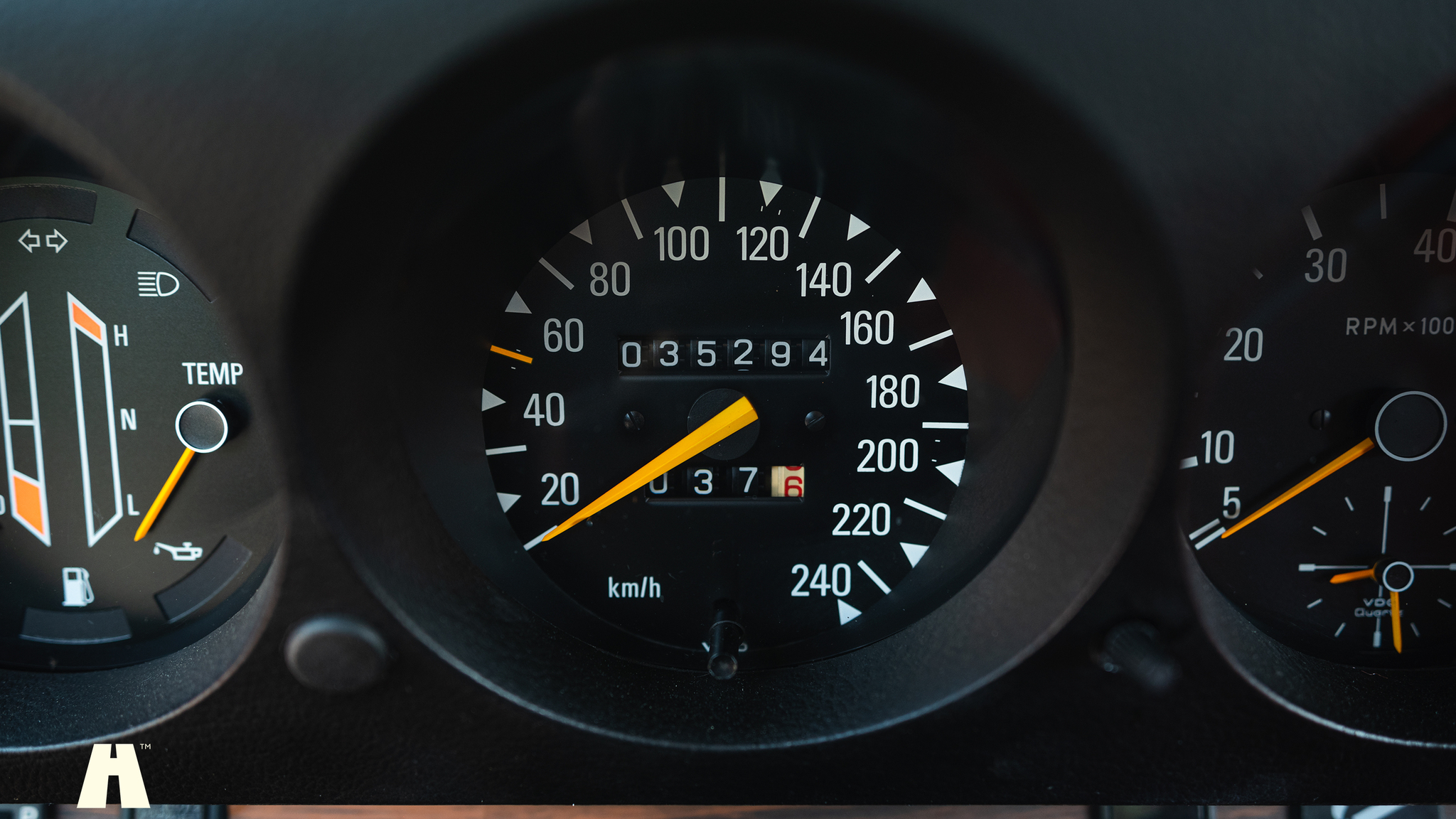 Interiörbild 1980 Saab 99 Turbo unikum