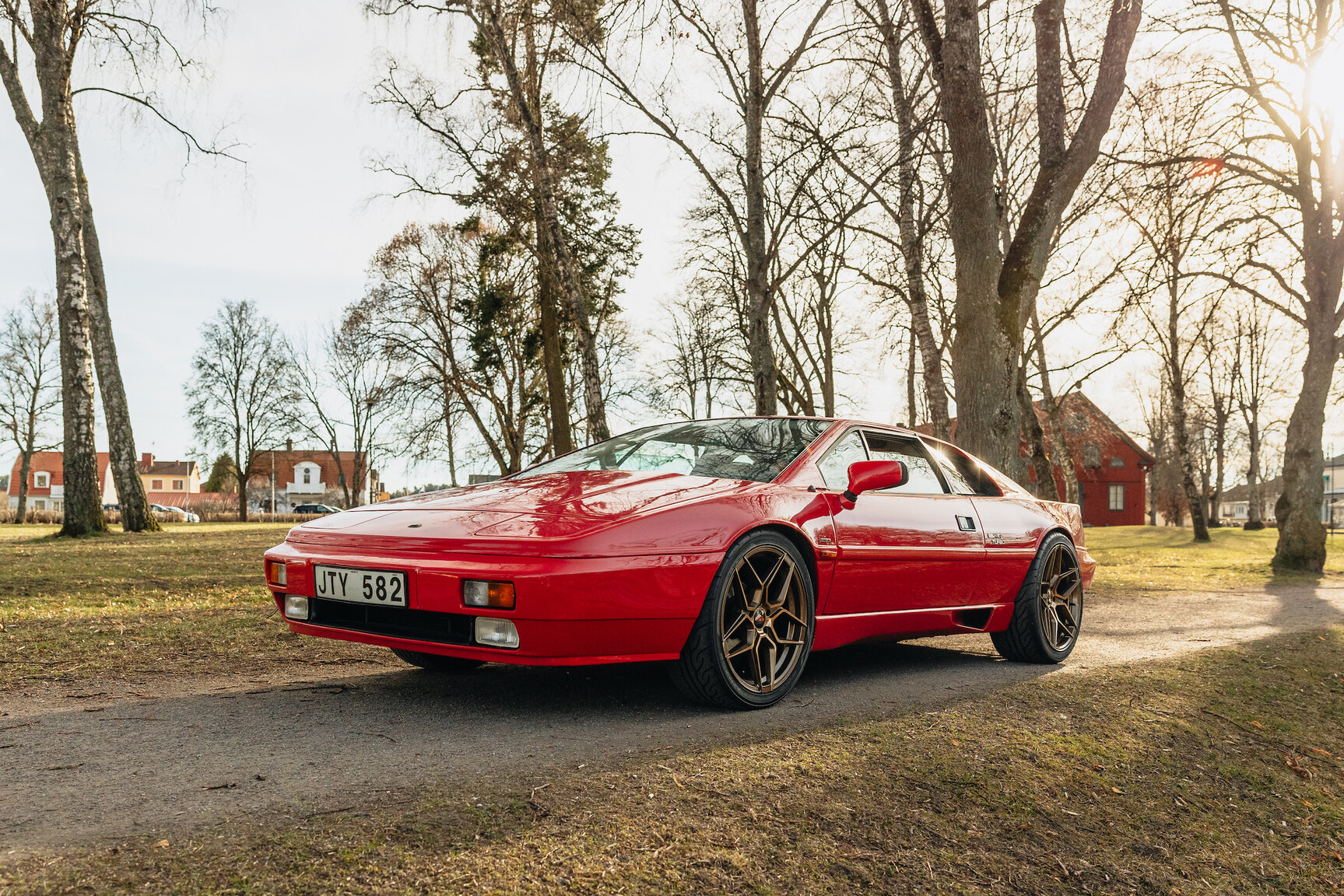 Exteriörbild på 1989 Lotus Esprit Turbo 