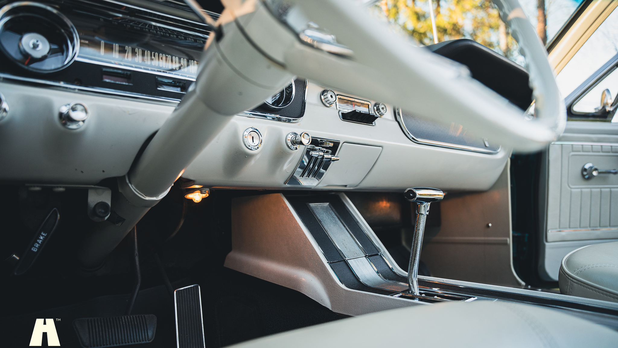 Interiörbild 1965 Ford Mustang Cabriolet (21)