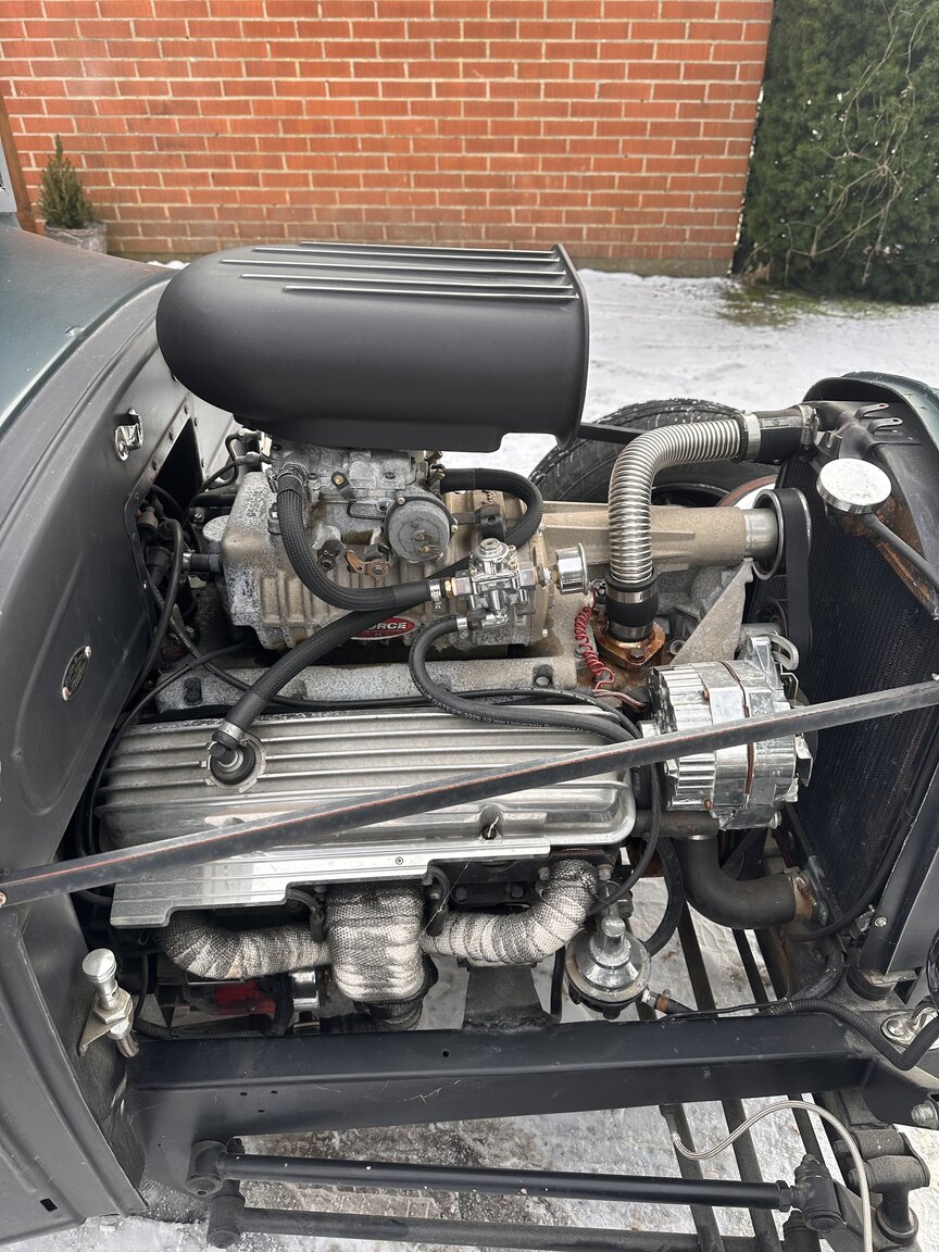 Image of 1929 Ford A "HotRod" mechanics