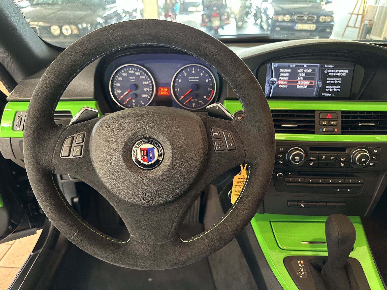 Interiörbild 2013 ALPINA B3 GT3