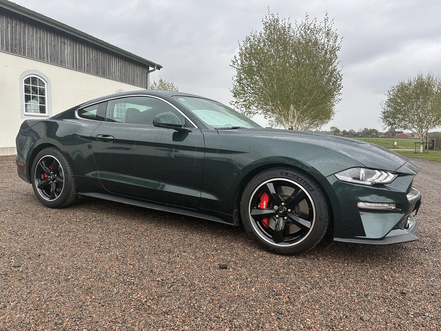 Exteriörbild på 2020 Ford Mustang Bullit build no. L1749 (1)