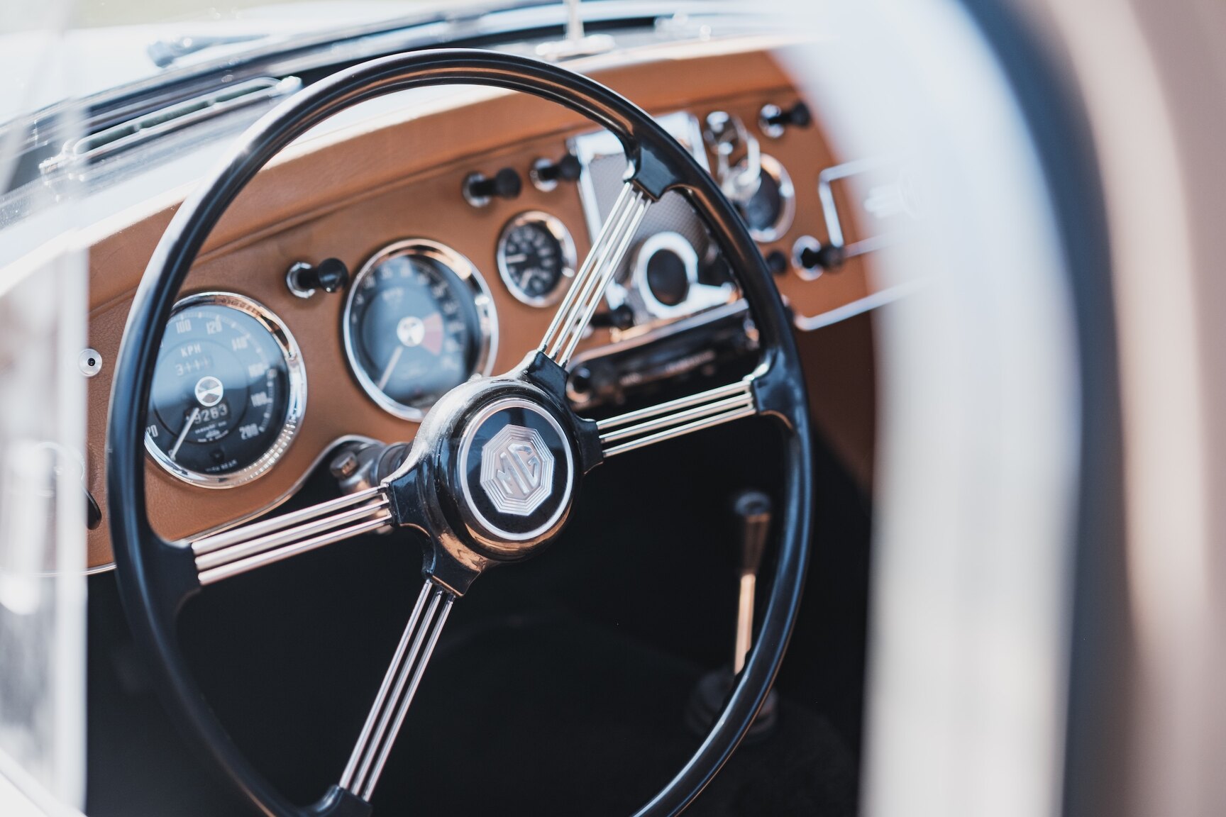 Interior image of 1961 MG MGA 1600 mk2
