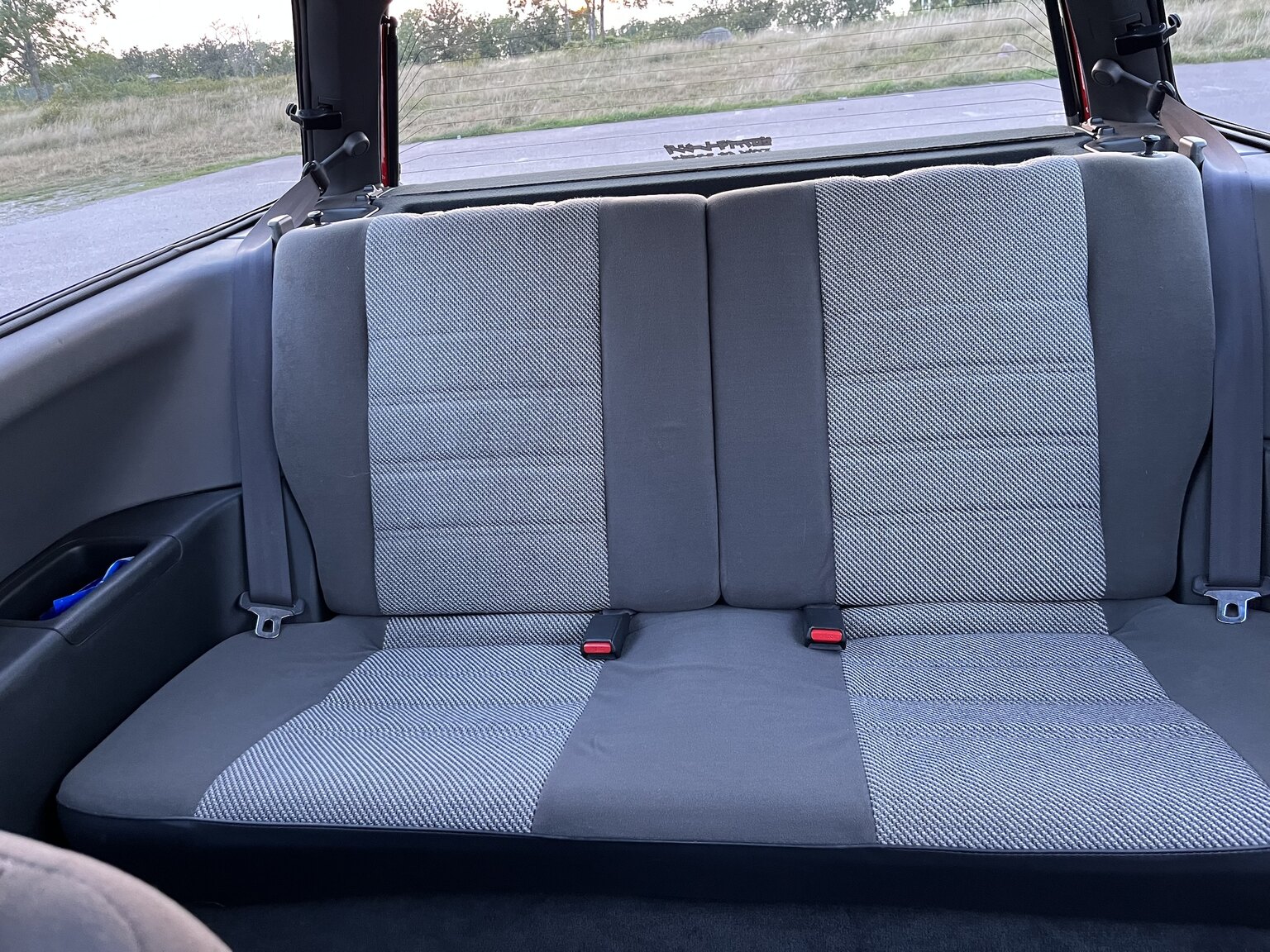 Innenraumfoto von 1989 Honda Civic