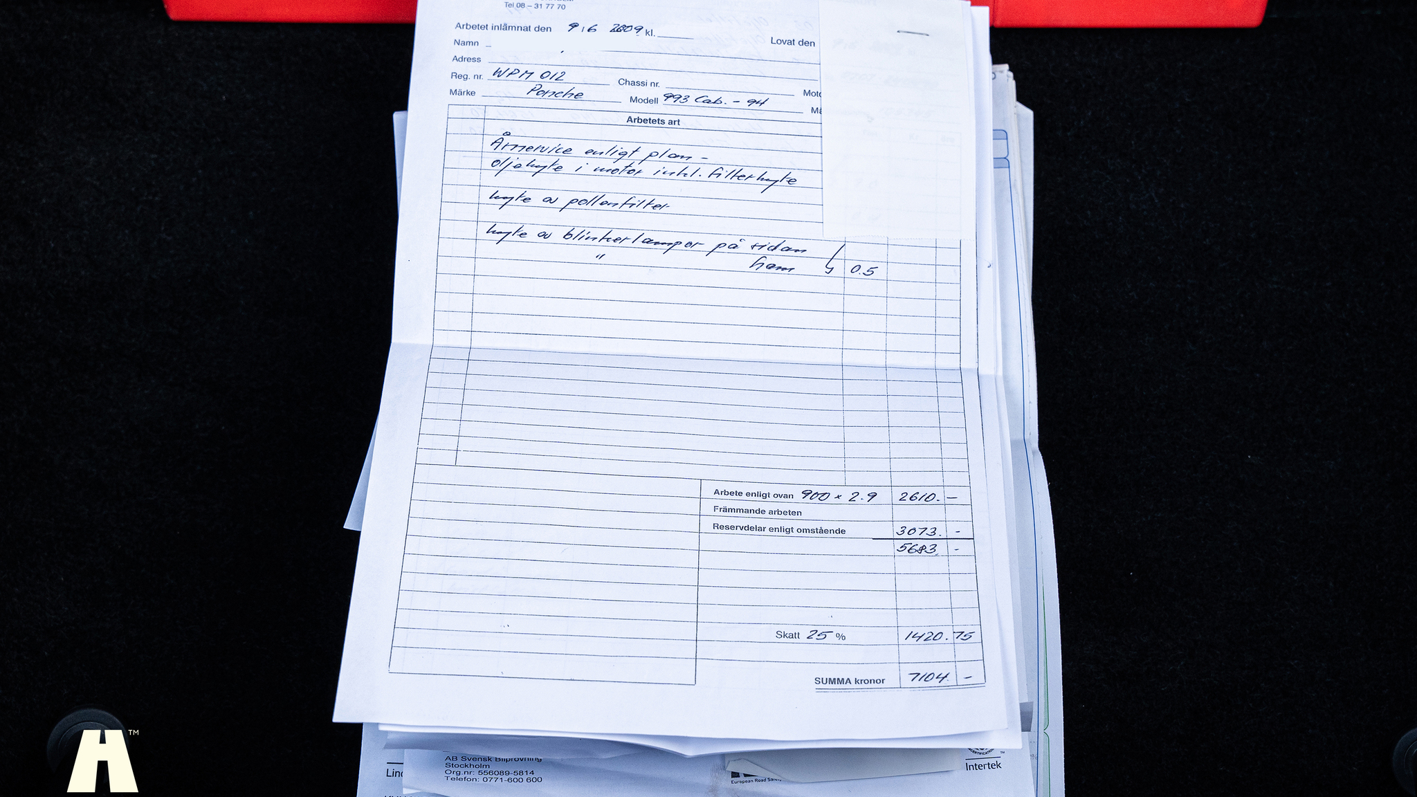 Dokumentation, 1994 Porsche 993 Cabriolet (17)