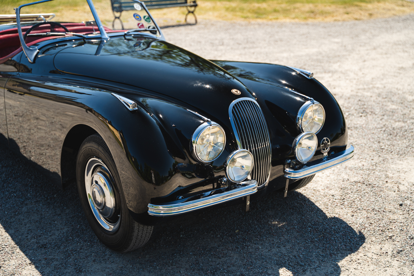 Exteriörbild på 1951 Jaguar XK 120