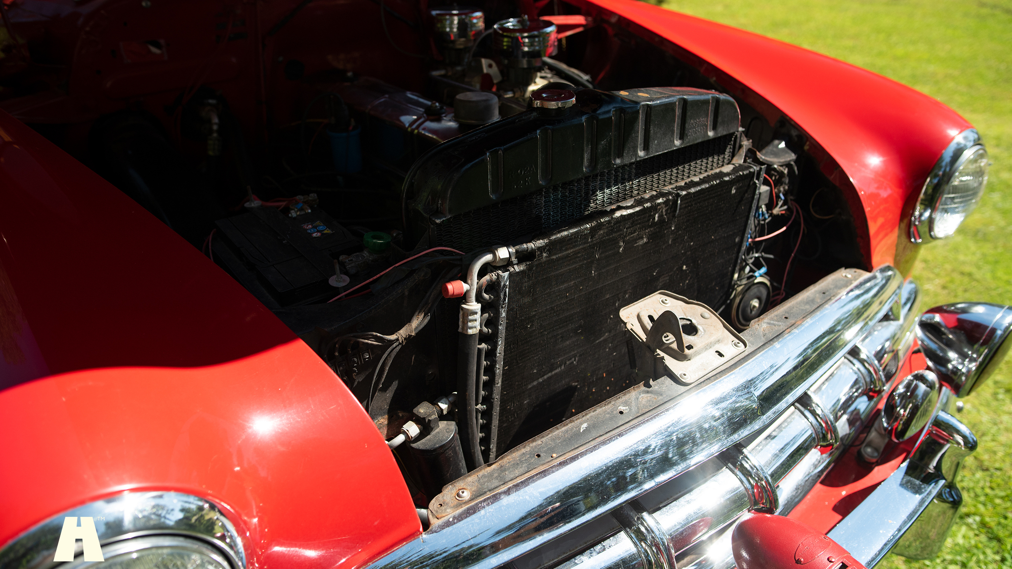 Image of 1952 Chevrolet Sedan Delivery Fire Truck mechanics (8)