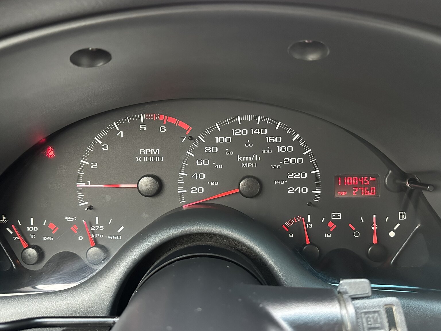 Interiörbild 1997 Chevrolet Camaro Z28 30th Anniversary