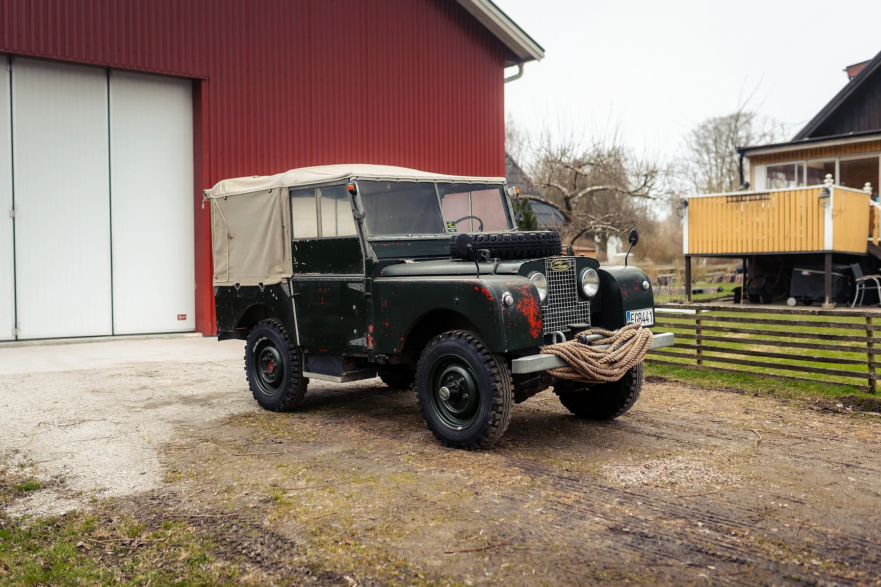 Aussenfoto 1953 Land Rover Series 1 Soft Top (7)