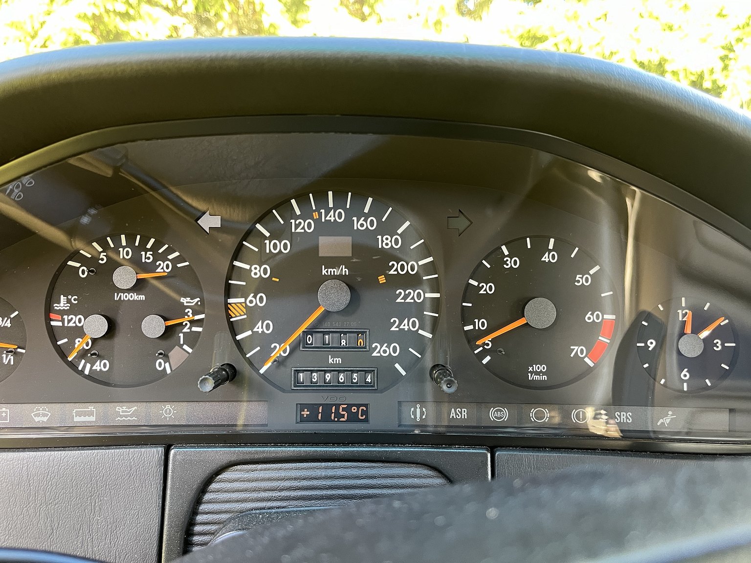Interiörbild 1992 Mercedes-Benz 600 SEL