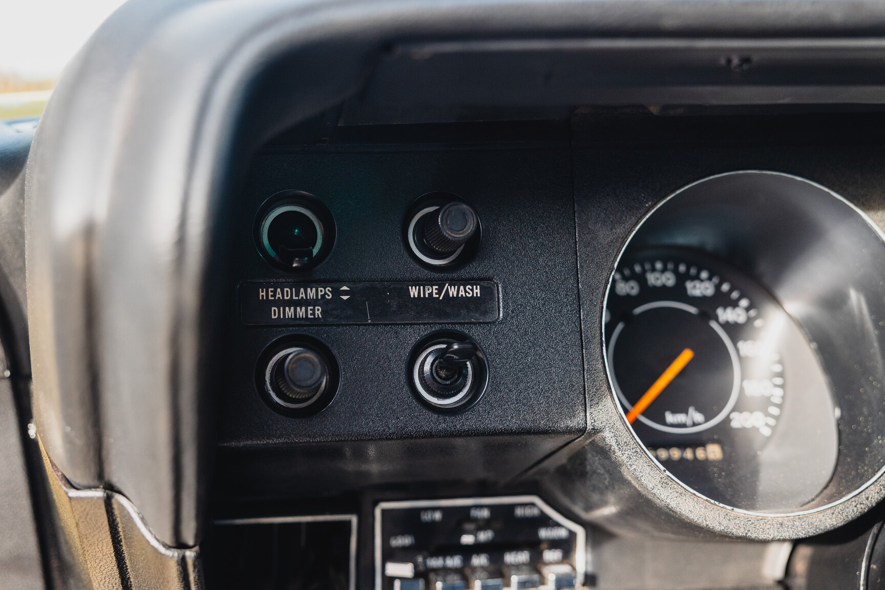 Interiörbild 1972 Dodge Challenger