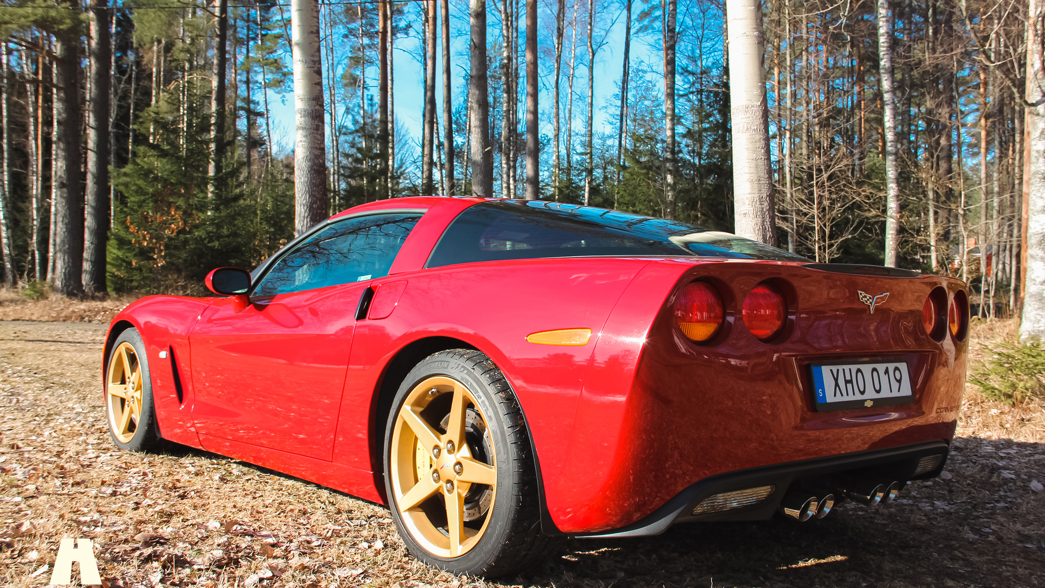Exterior image of 2005 Corvette C6 Z51
