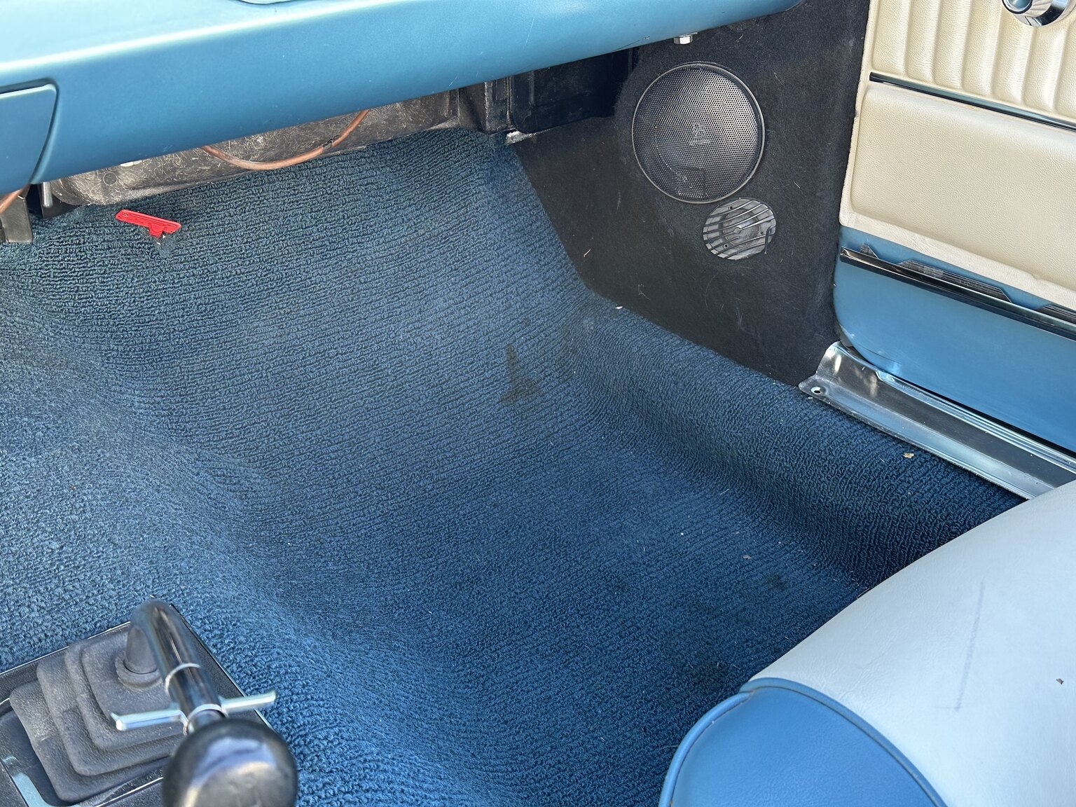 Interiörbild 1966 Ford Mustang Convertible