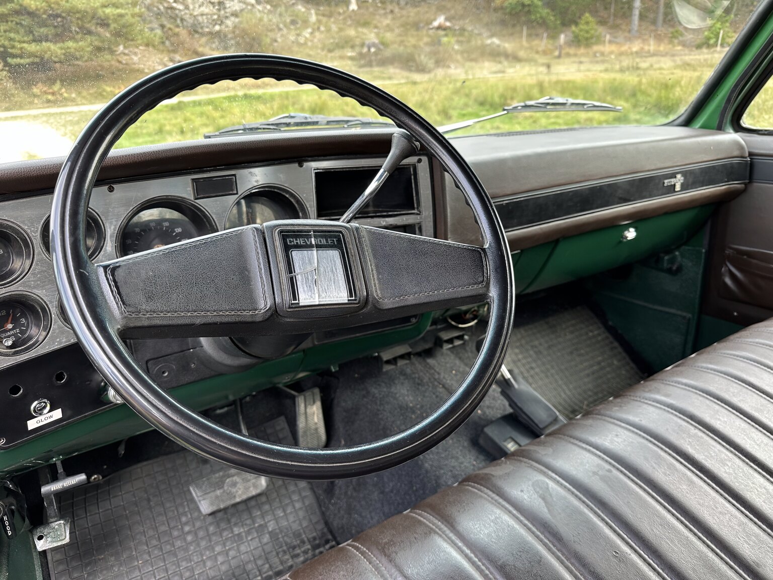 Interior image of 1982 Chevrolet K10 Blazer