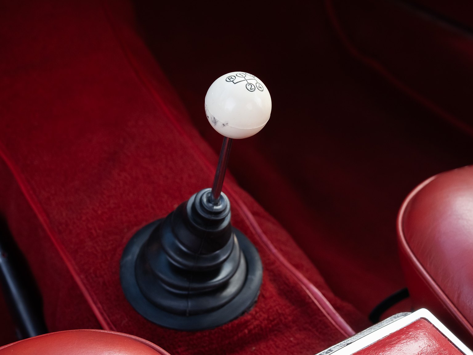 Interiörbild 1966 Mercedes-Benz 230 SL "Pagoda"