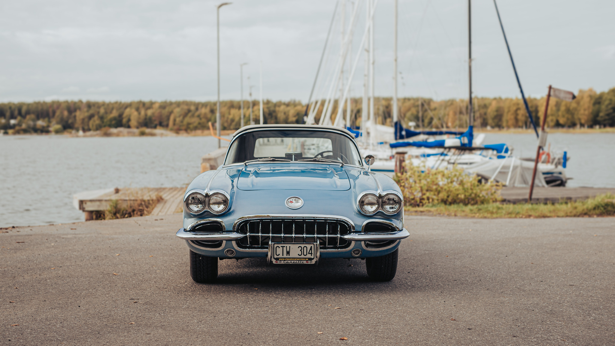 Exteriörbild på 1959 Chevrolet Corvette 1959
