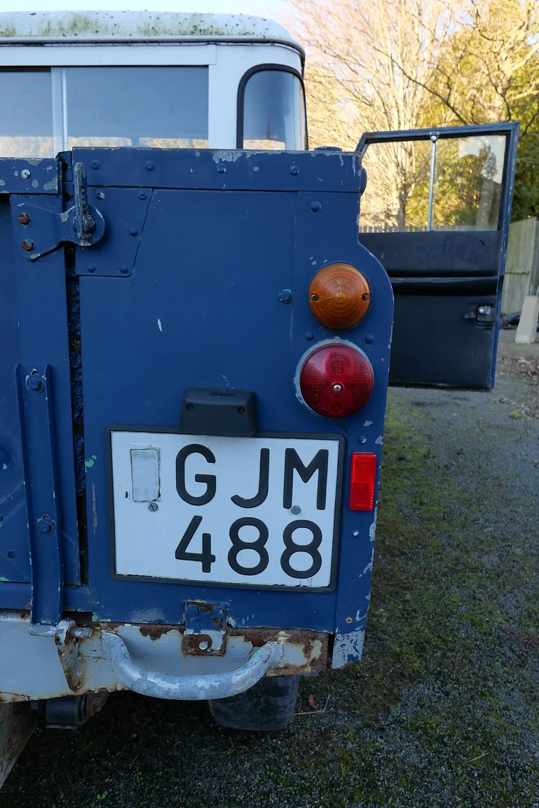 Exterior image of 1970 Land Rover Series 2 88 Pick up (32)