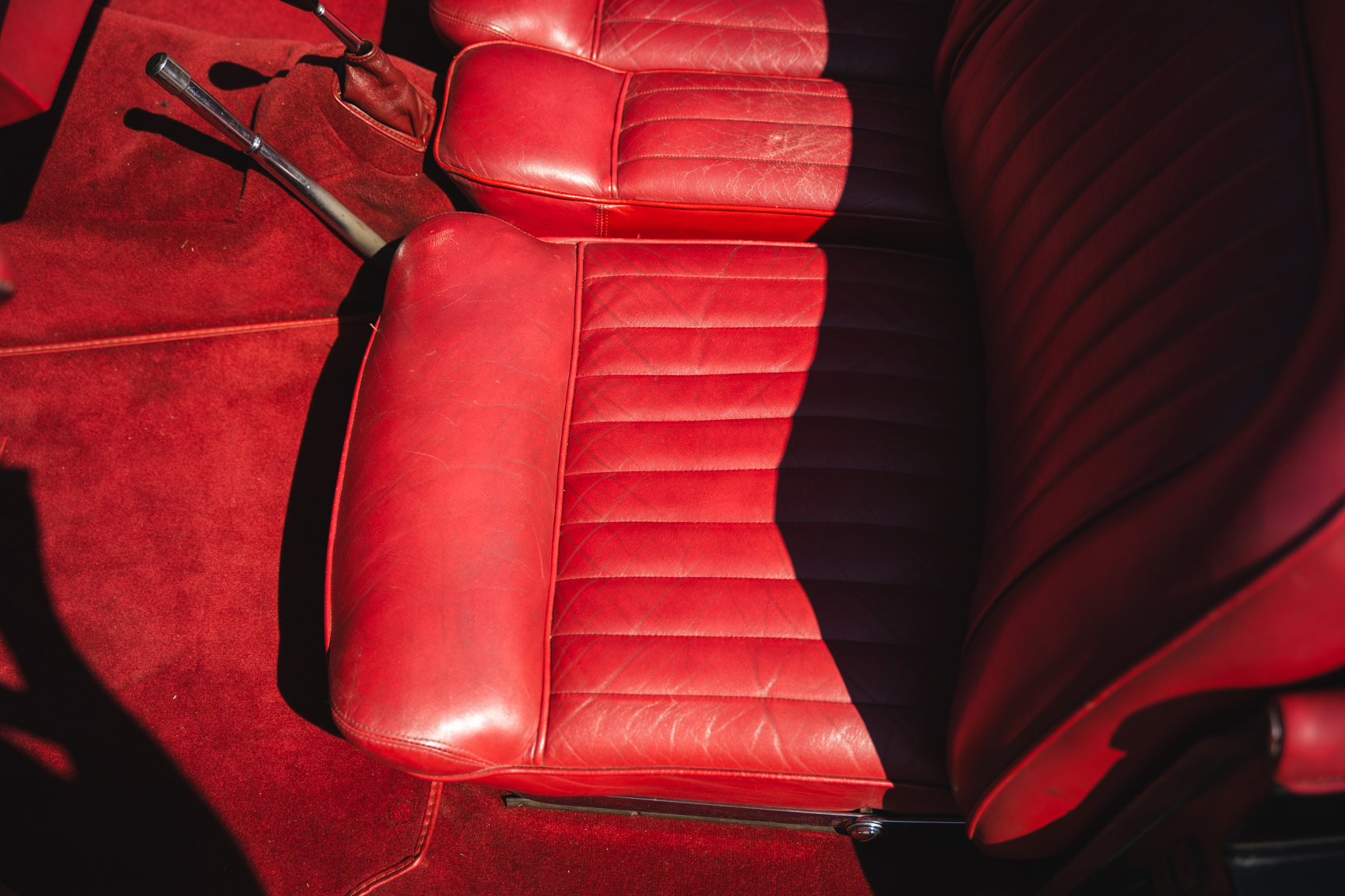 Interiörbild 1951 Jaguar XK 120