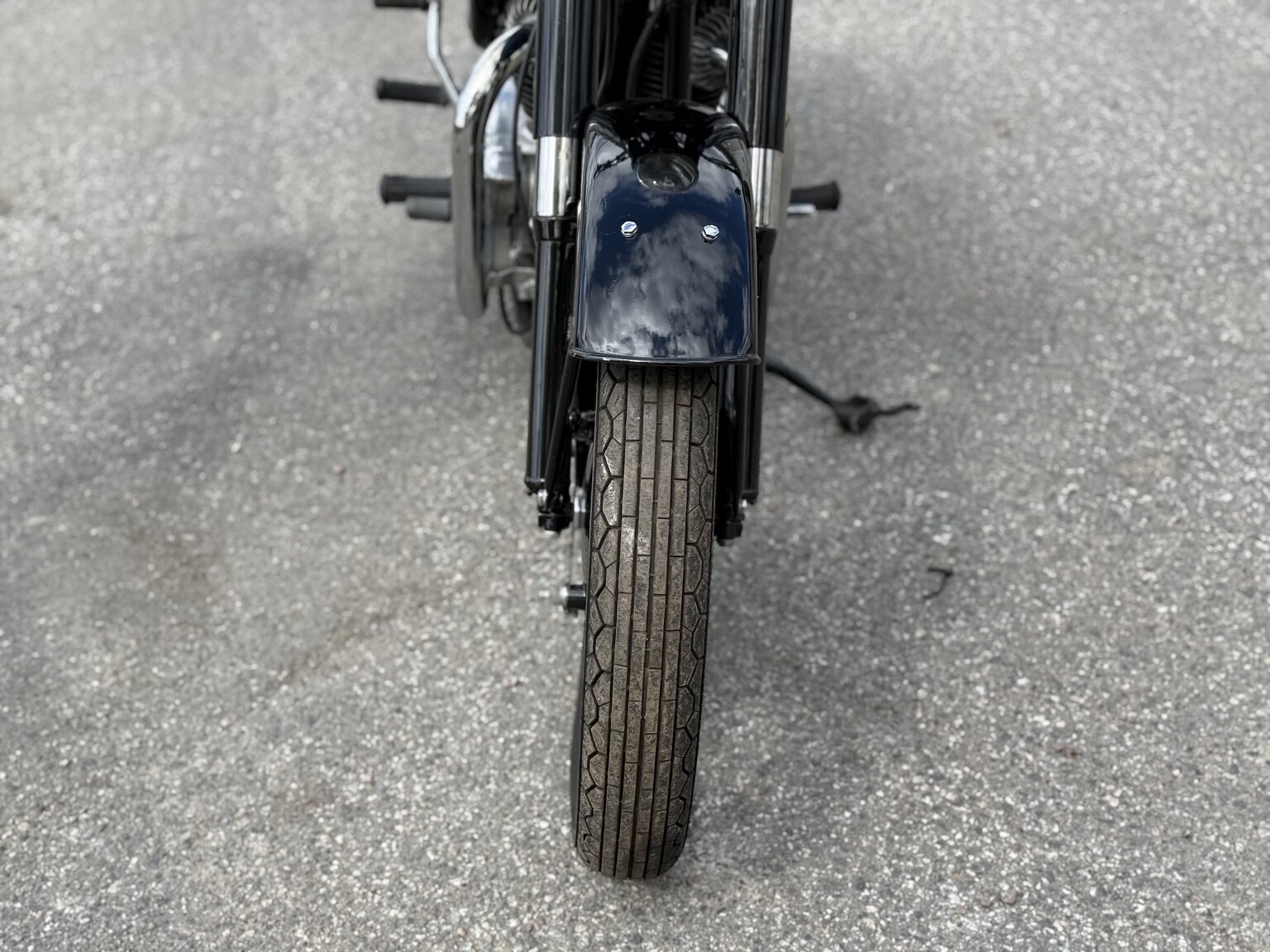 Exterior image of 1956 BSA 650 Golden Flash