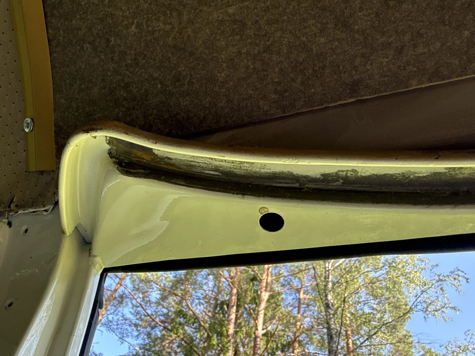 Innenraumfoto von 1975 Volkswagen Transporter Campervan (93)