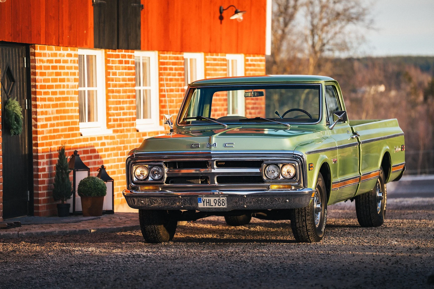 Aussenfoto 1970 GMC 1500 Custom Sierra Grande – NO RESERVE (80)