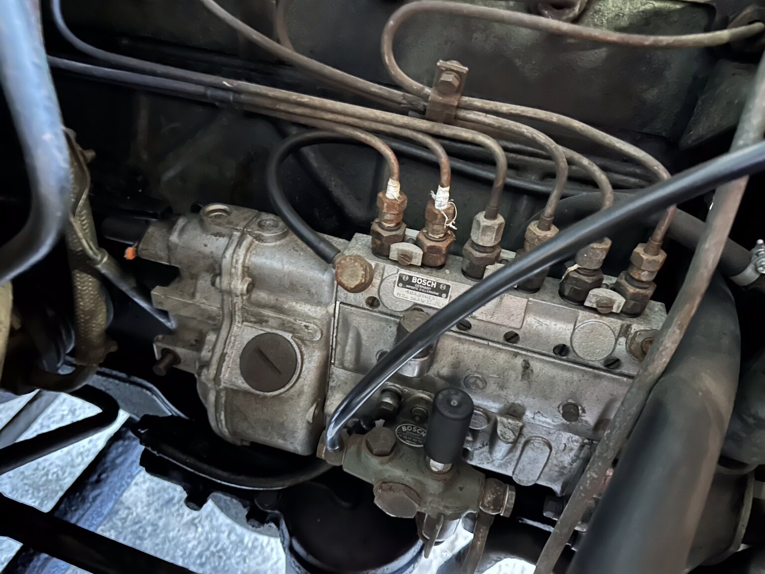Image of 1964 Mercedes-Benz L911 mechanics