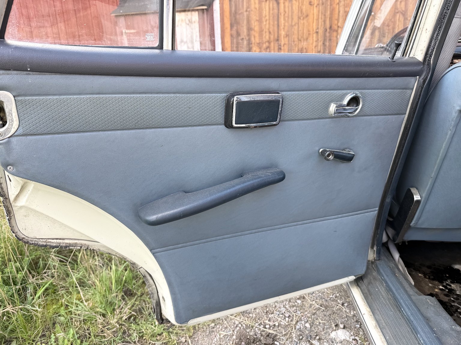Interiörbild 1967 Mercedes-Benz 200