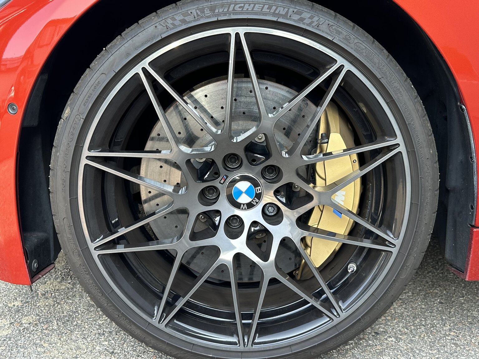 Exteriörbild på 2018 BMW M4 Competition Convertible F83 Manual