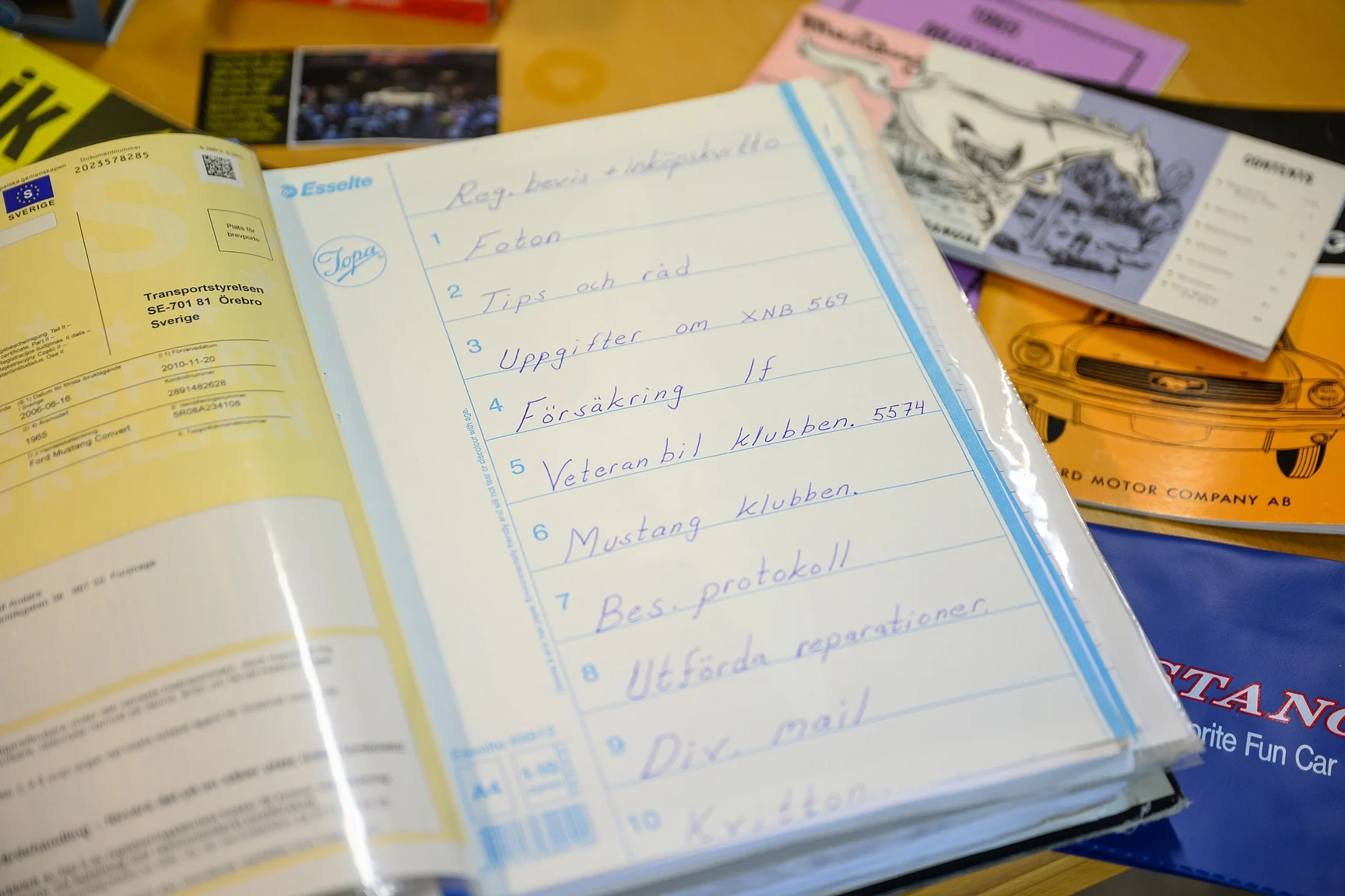 Dokumentation, 1965 Ford Mustang GT Convertible (3)