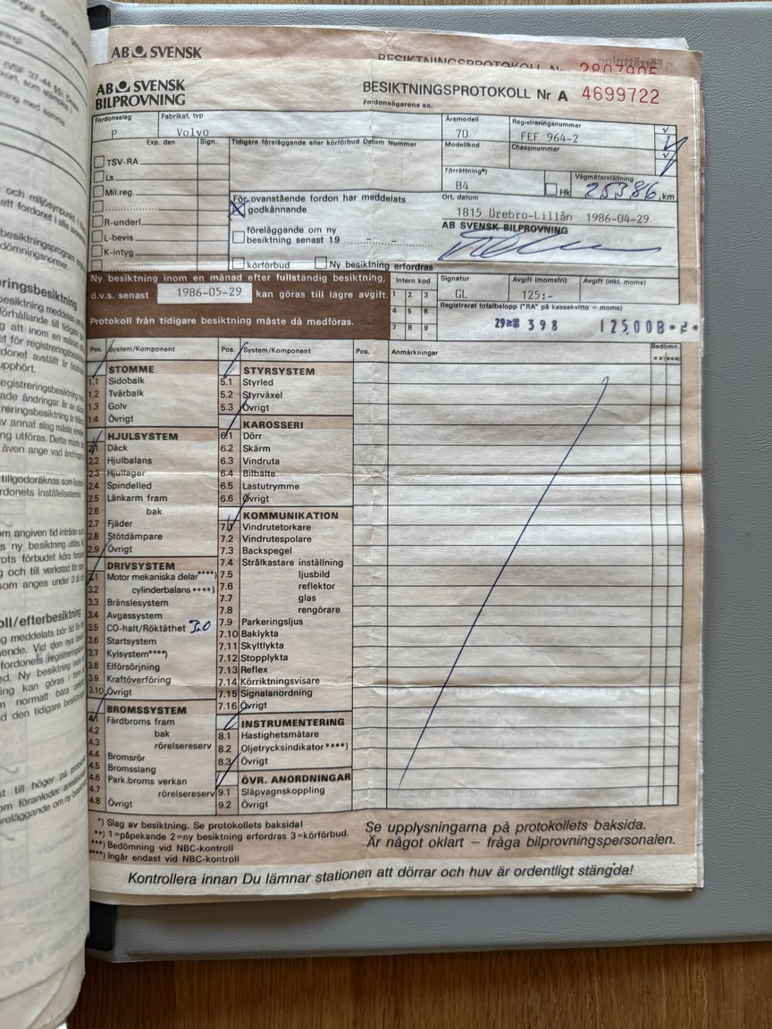 Documentation for 1970 Volvo Amazon (48)