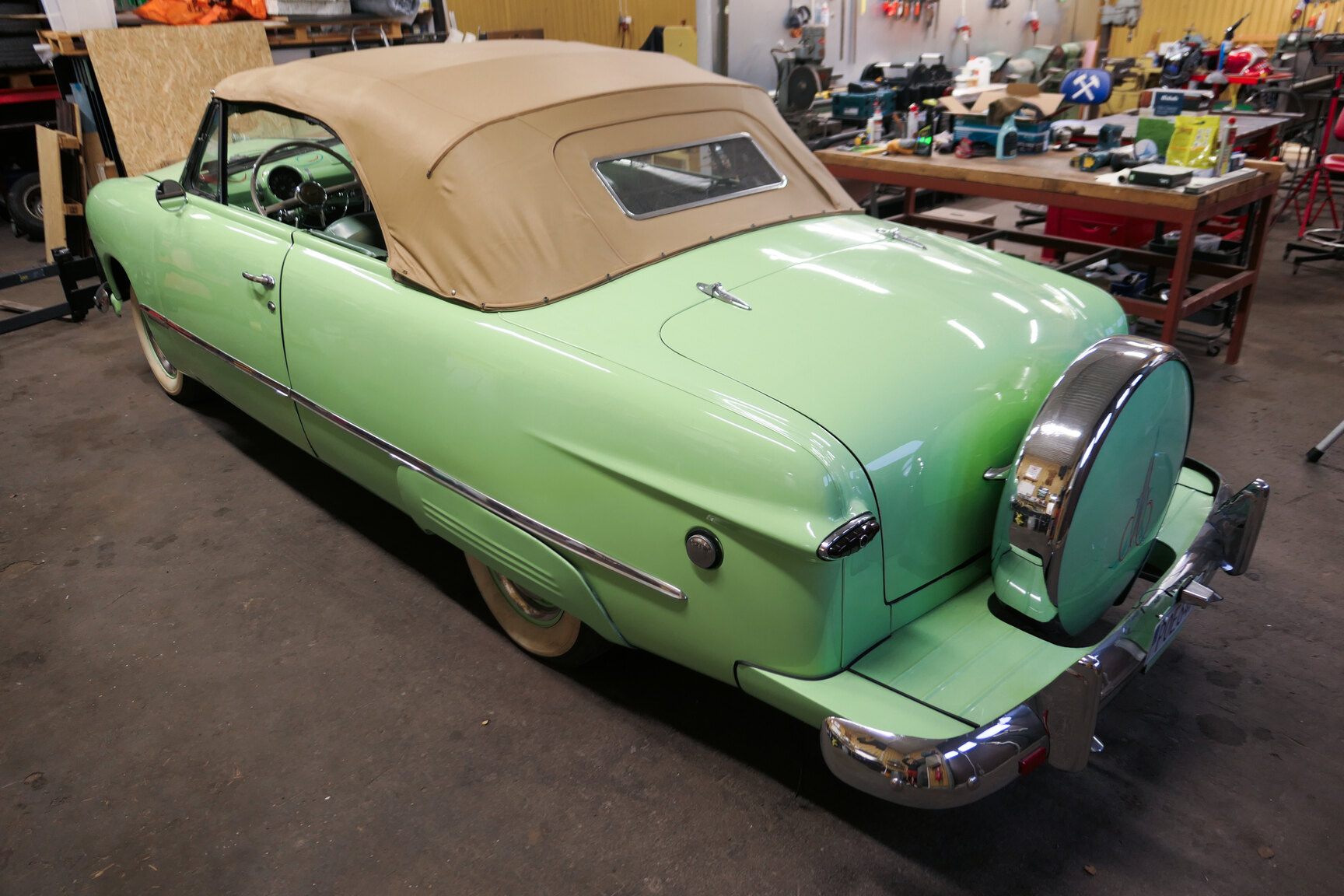 Exterior image of 1949 Ford Custom Convertible