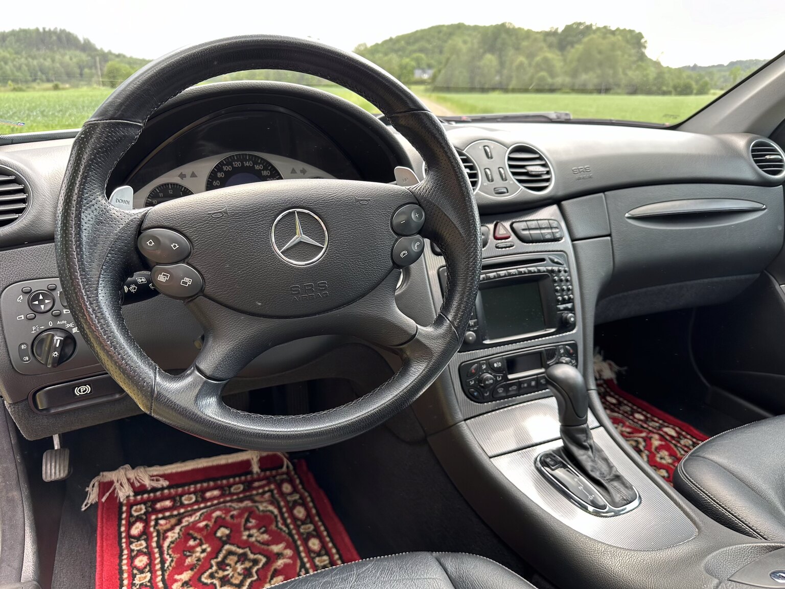 Interiörbild 2003 Mercedes CLK 500 (7)