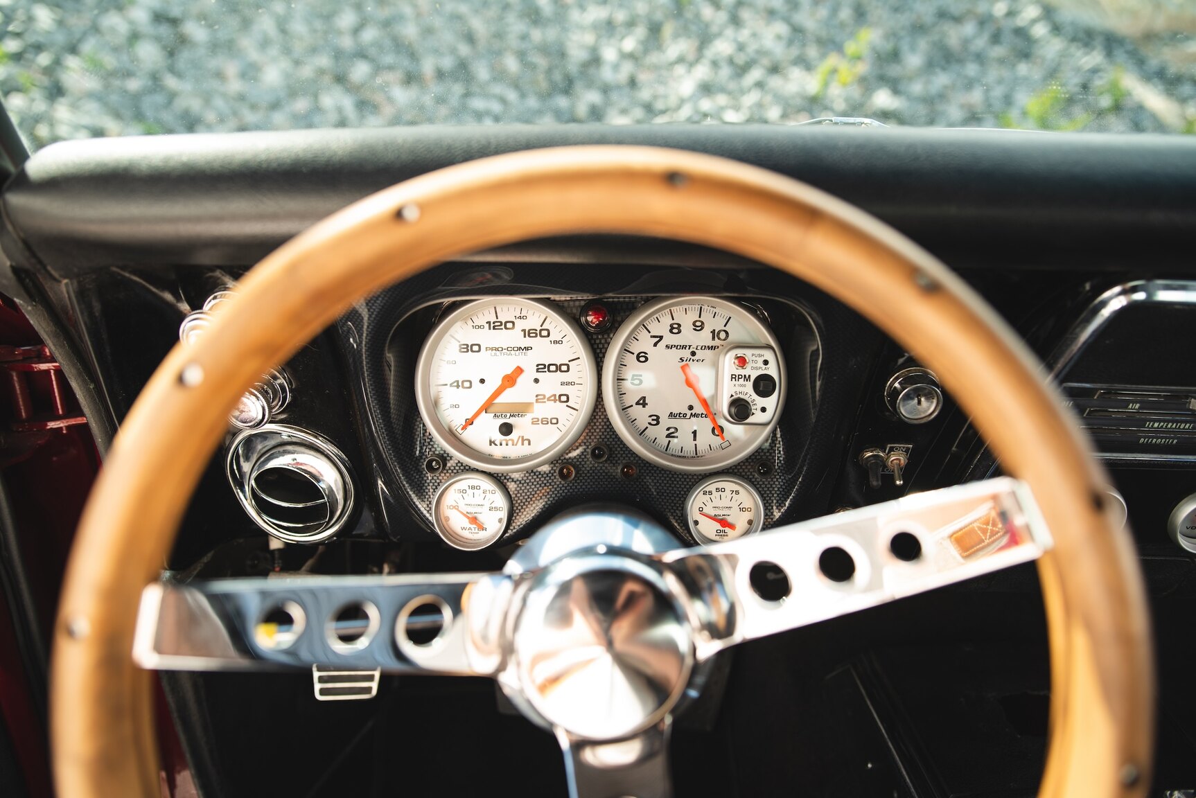 Interiörbild 1967 Chevrolet Camaro