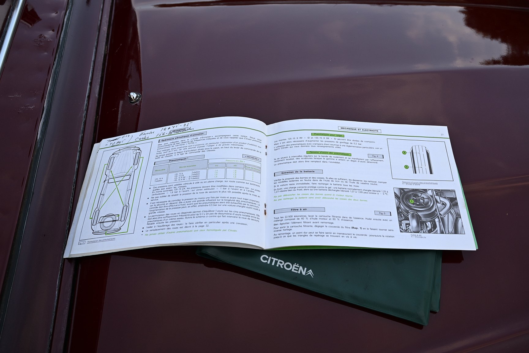 Dokumentation för 1981 Citroën 2CV Charleston