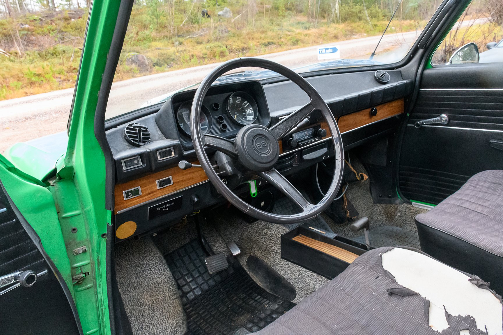 Interiörbild 1974 DAF 6633 - NO RESERVE
