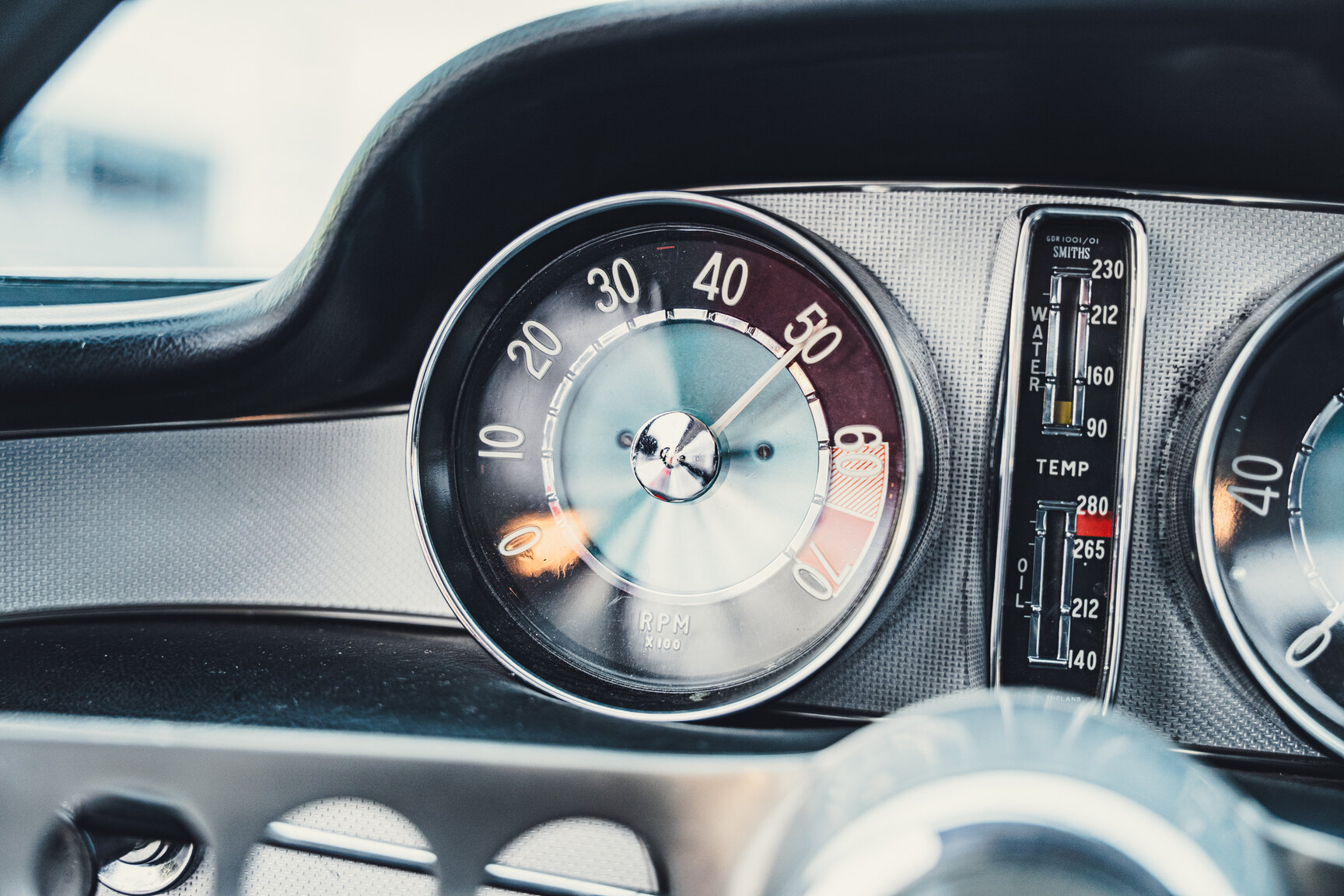Interior image of 1963 Volvo P1800 S
