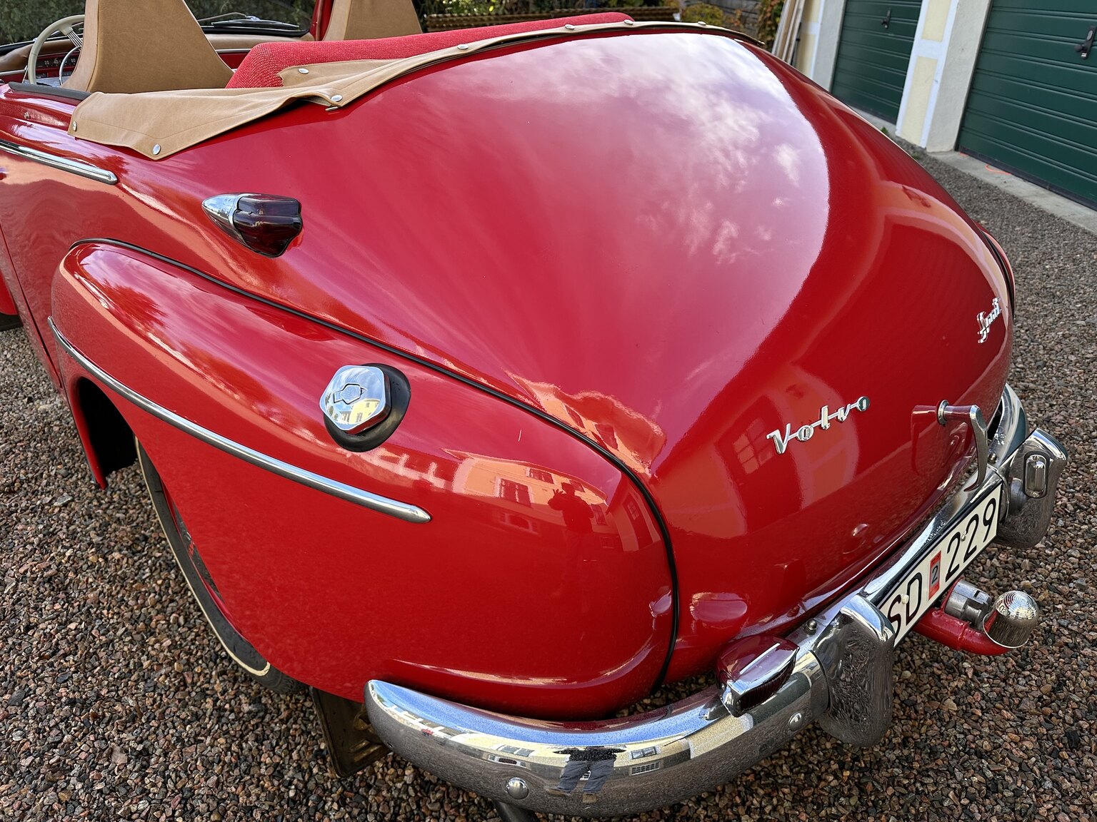 Exteriörbild på 1965 Volvo PV Cabriolet