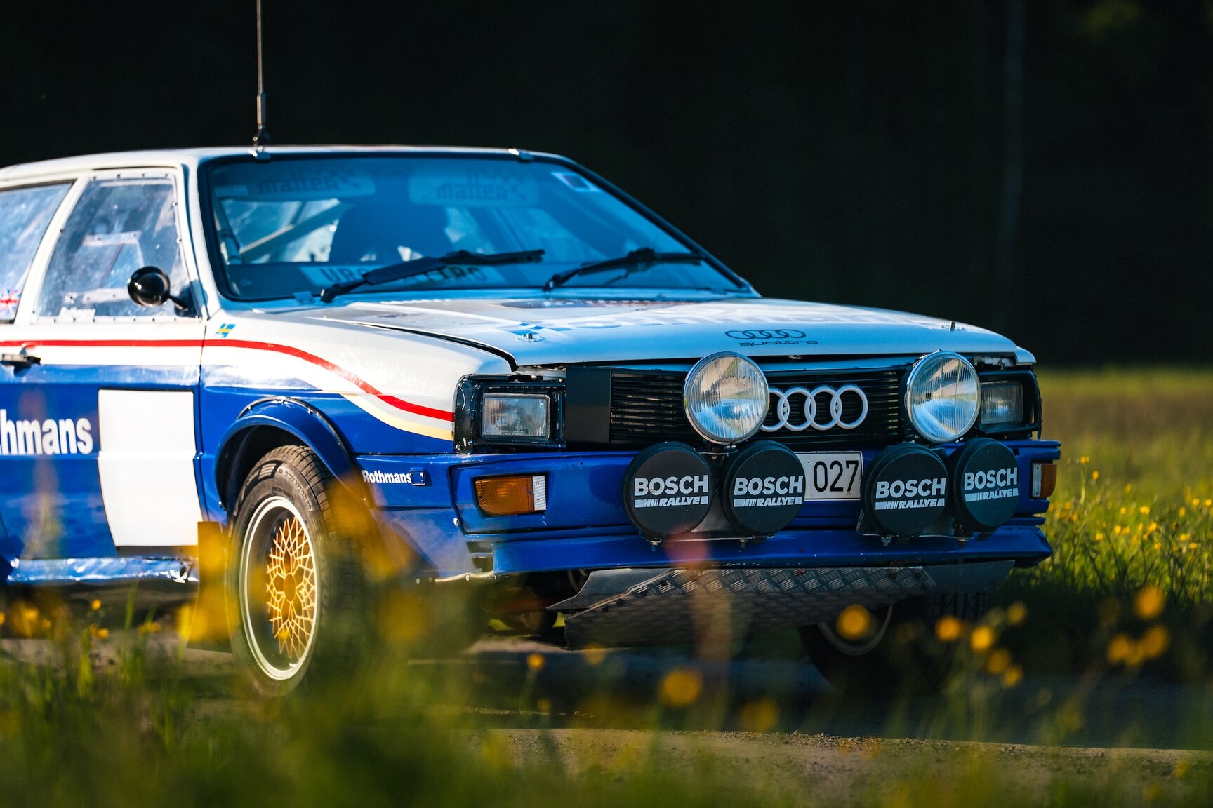 Exterior image of 1986 Audi Quattro Rally Replica