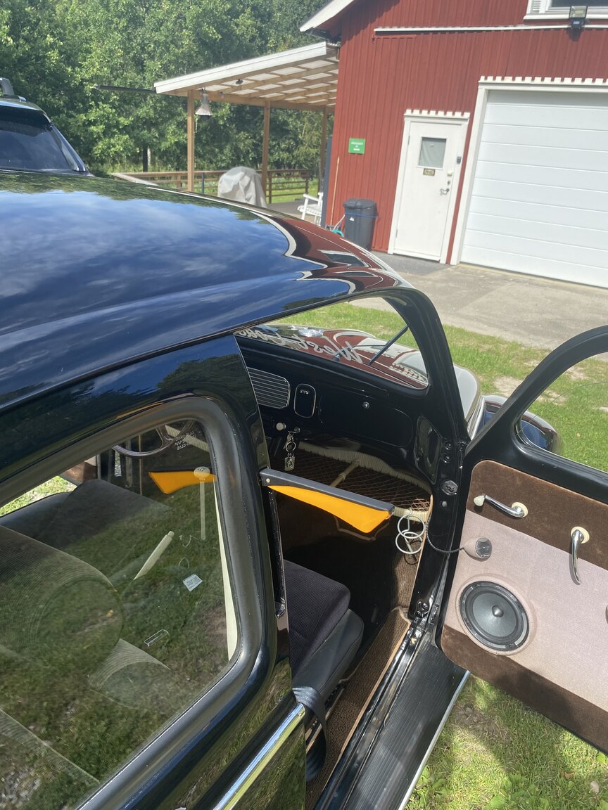 Innenraumfoto von 1956 Volkswagen Beetle 