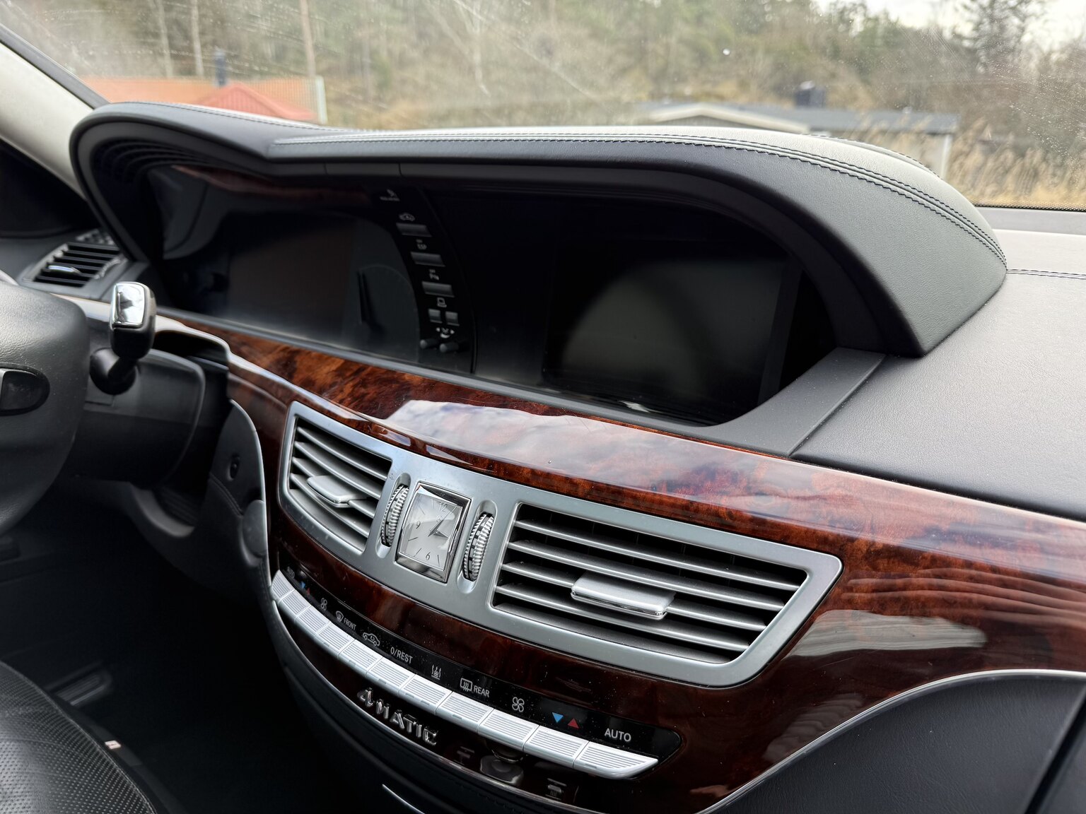 Interiörbild 2007 Mercedes-Benz S 500 L 4Matic 7G-Tronic