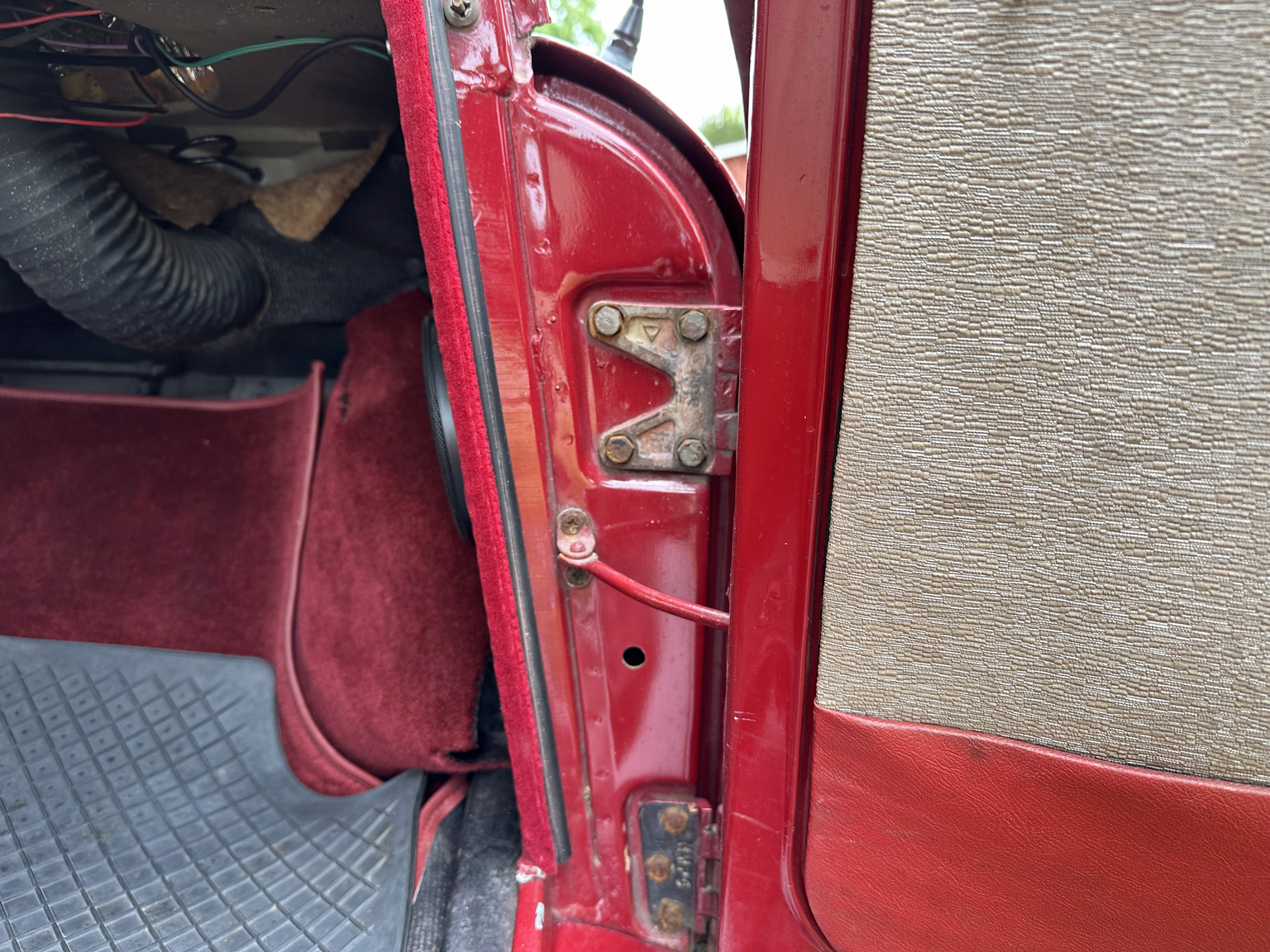 Interiörbild 1958 Morris Minor 1000