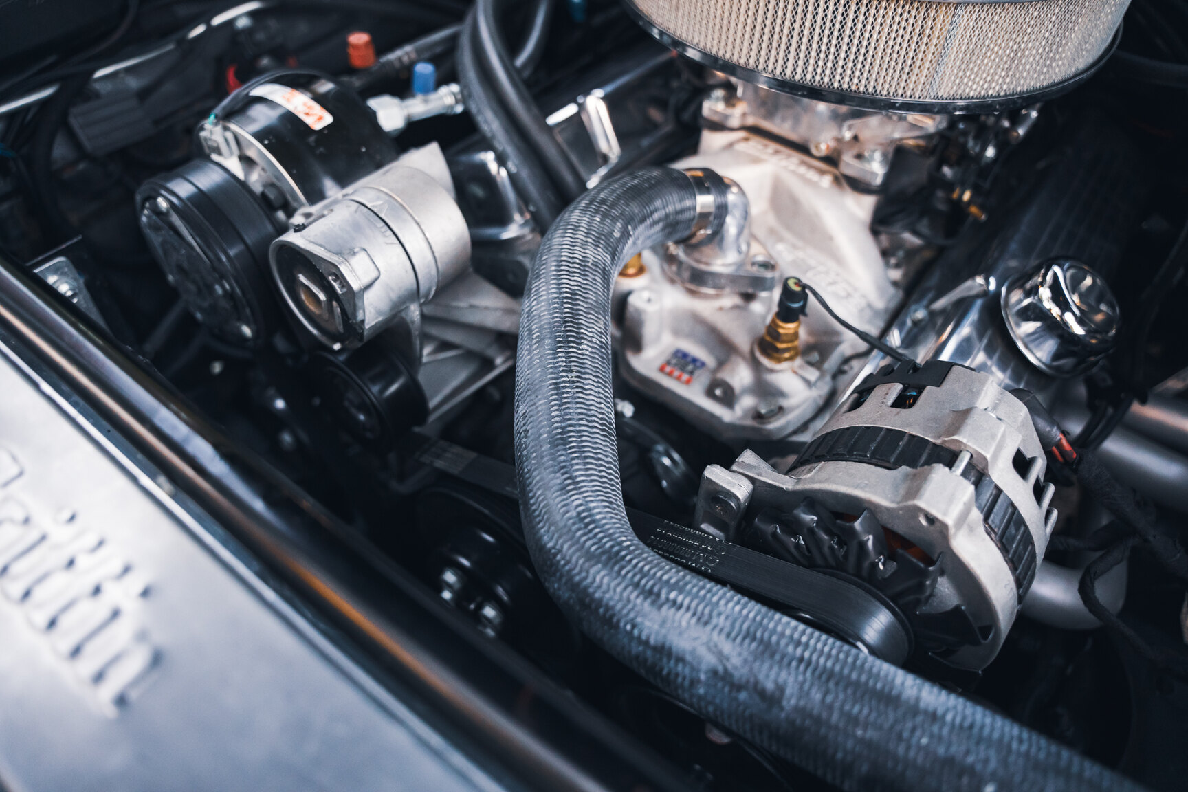 Image of 1957 Chevrolet Bel Air Sport Coupé mechanics (24)