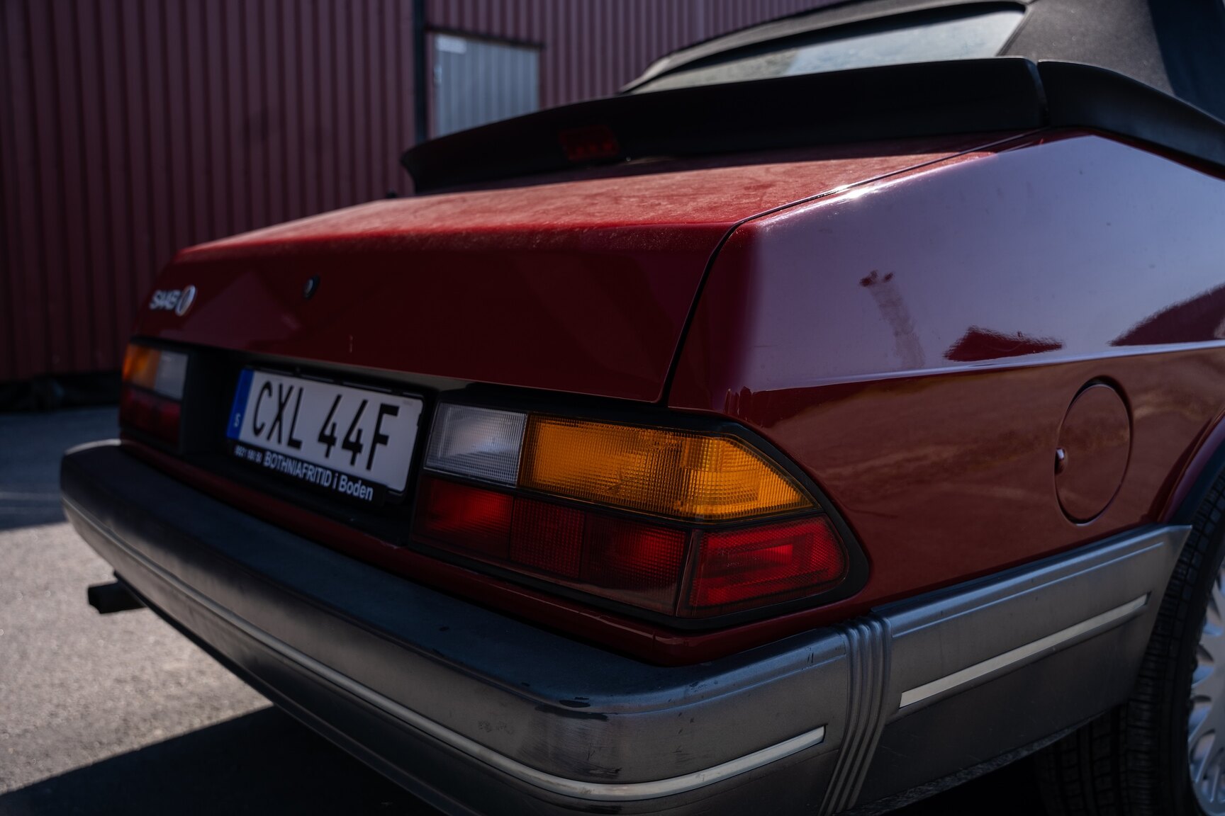 Exterior image of 1988 Saab 900 Turbo Convertible