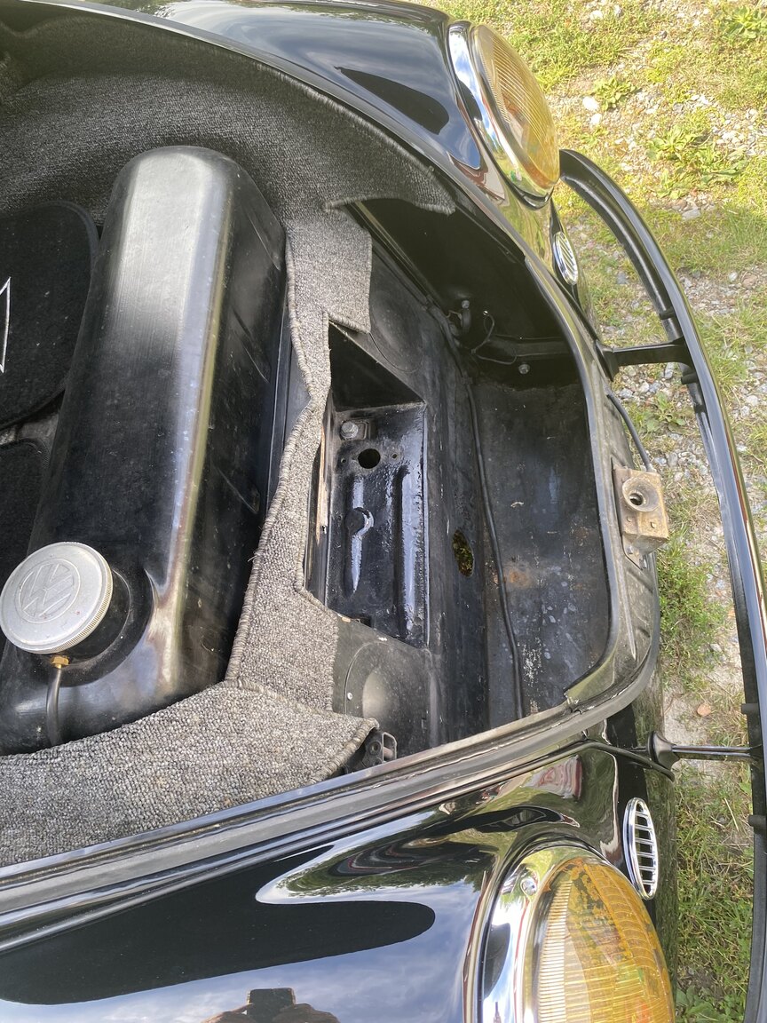 Interior image of 1956 Volkswagen Beetle 