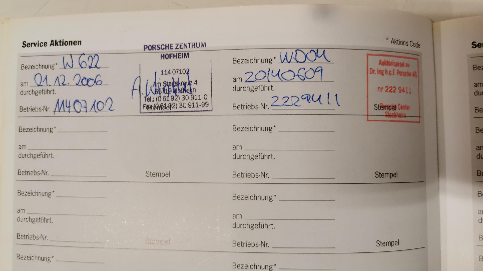 Dokumentation för 2007 Porsche 997 Turbo