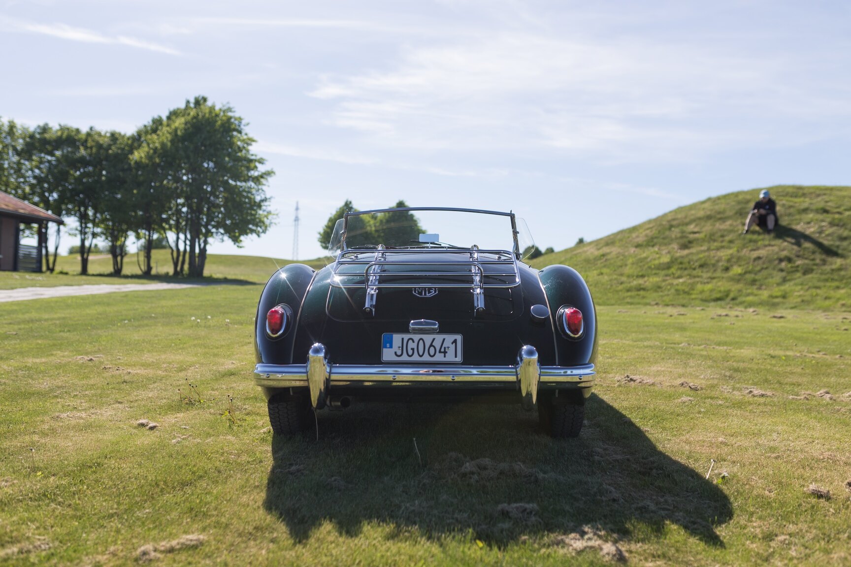 Exteriörbild på 1958 MG MGA 1500