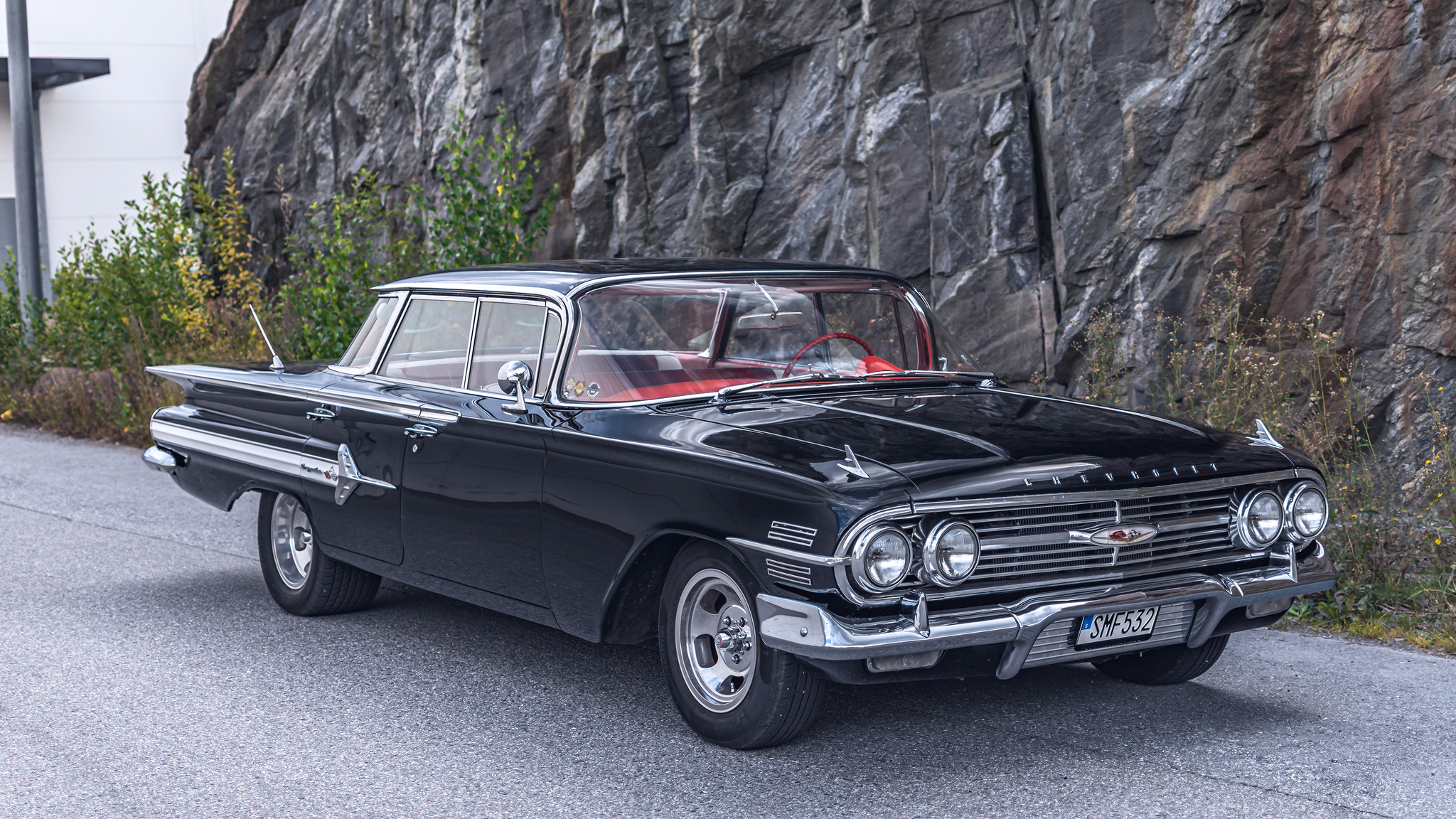 Exteriörbild på 1960 Chevrolet Impala Flattop 348 Bigblock (44)