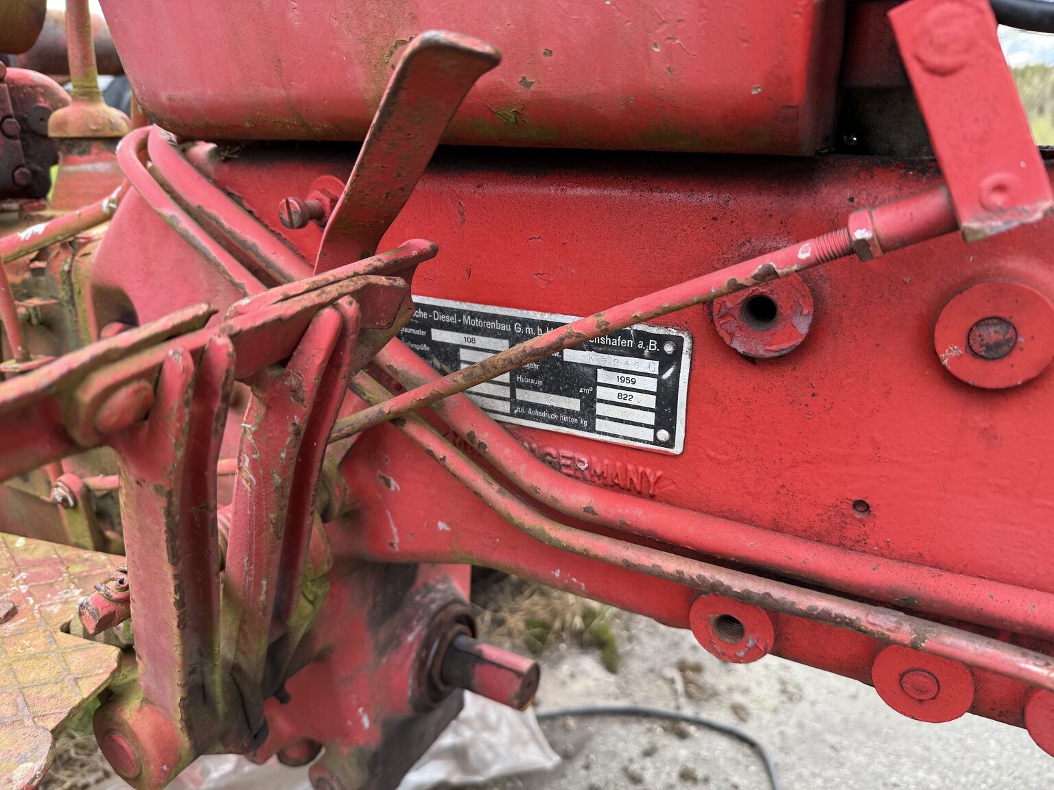 Image of 1959 Porsche Diesel Traktor (Rep-objekt) mechanics