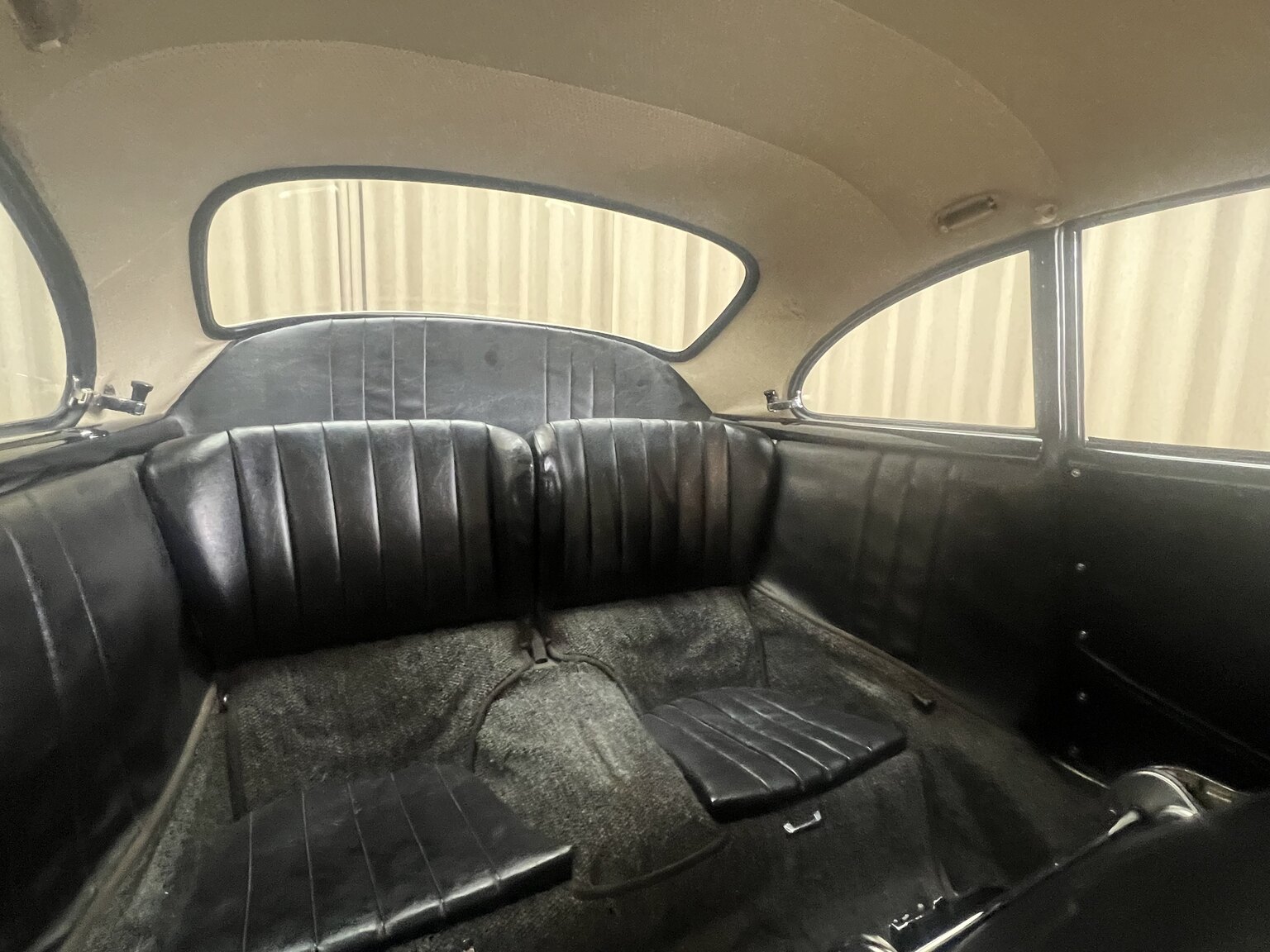Innenraumfoto von 1960 Porsche 356